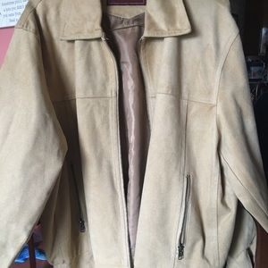 E.A. Emporio Collection suede jacket